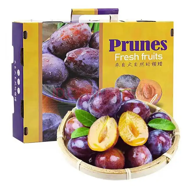 Chilean plums are on the market in large quantities