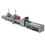 Fruit washing waxing drying sorting line