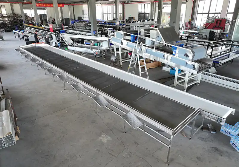 Hami melon packing table