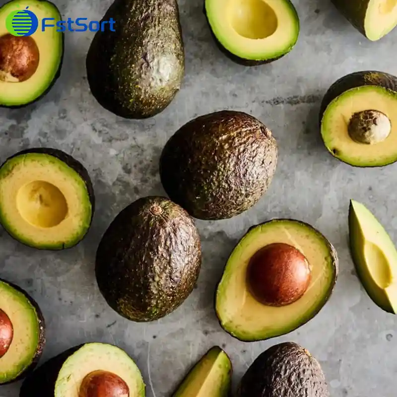 línea de procesamiento de aguacates