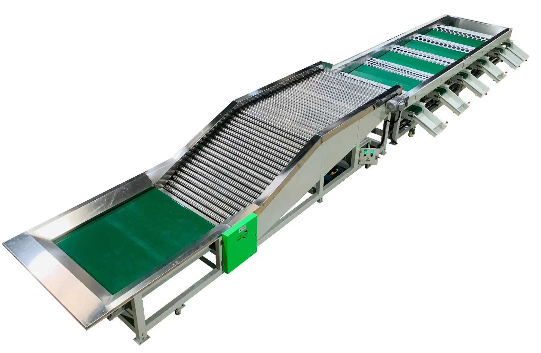 Parámetros de la Máquina de Limpieza y Clasificación de Tomates