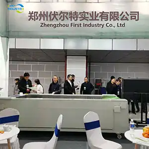 Sweet potato grader stunning the 3rd China Sweet Potato Expo